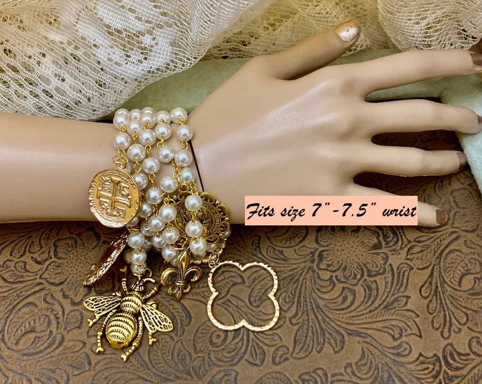The Lisa Fremont (Grace Kelly) Charm Bracelet 002L