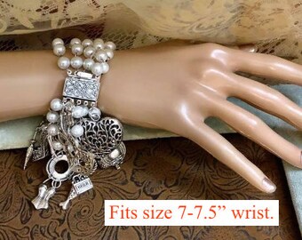 Grace Kelly To Catch A Thief Charm Bracelet                        051