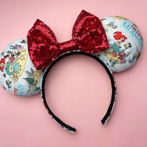 Little Mermaid Ears, Minnie Ears, Disney Ears