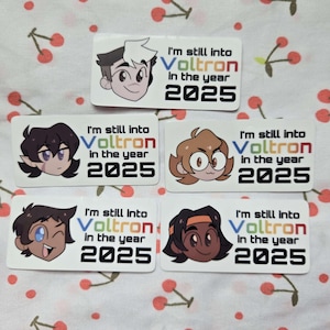 Voltron: Legendary Defender Stickers (2025 Update)