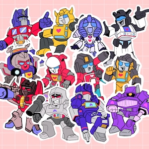Pegatinas de Transformers G1