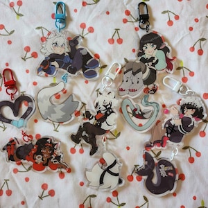 Zenless Zone Zero Tail Connector Keychains