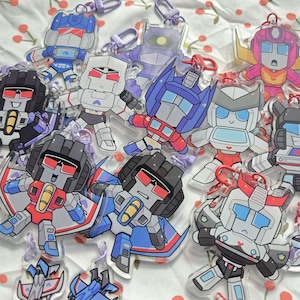 Transformers Connector Keychains