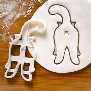 Kitty Cat Butt cookie cutter perfect for school holidays, Christmas Halloween