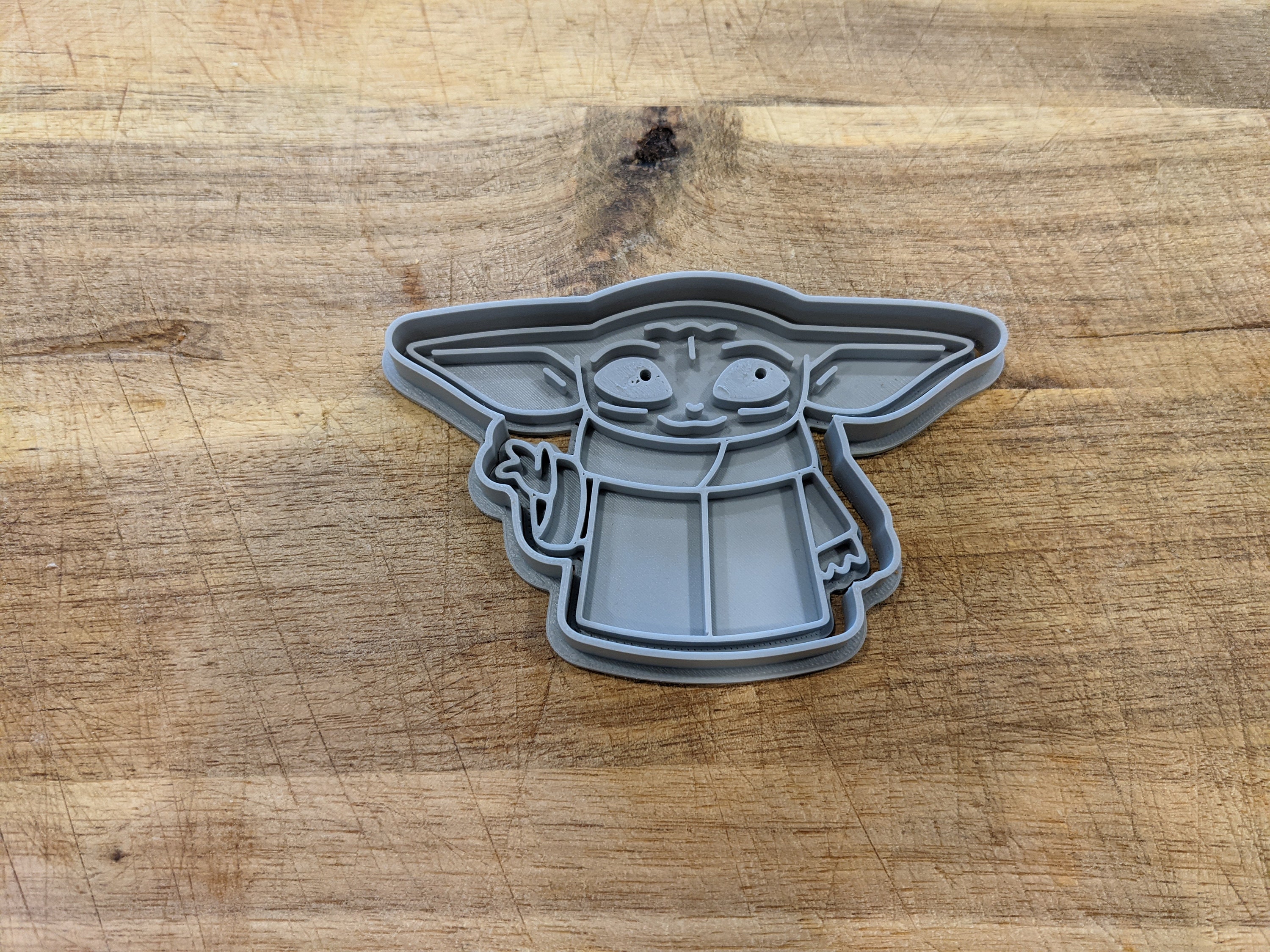 Star wars baby yoda mandalorian cookie cutter biscuit fondant Etsy