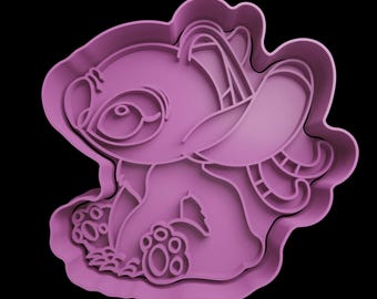 Lilo & Stitch Cookie Cutter and Embosser 12