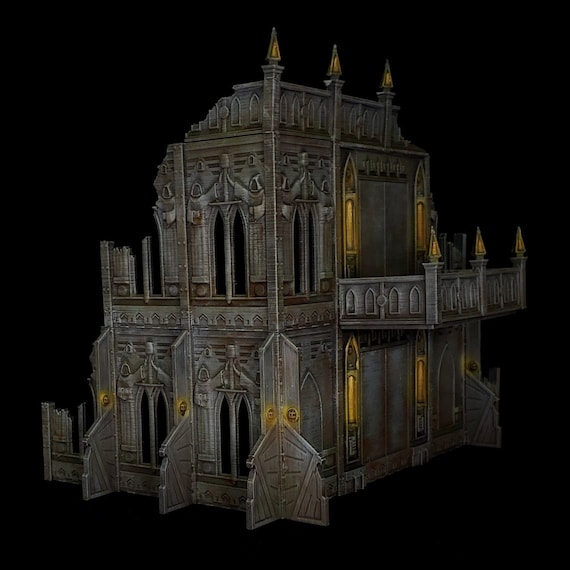 【WH40K】SECTOR IMPEIALIS: SANCTUM Warhammer 40k Terrain - Sector Imperialis Sanctum Terrain