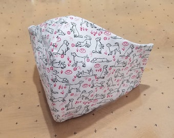 Washable Face Mask with Filter Pocket PREFERRED PET Patterns