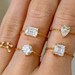 Gold Adjustable Chain Ring Minimalist One Size Slider Arthritis Ring ...