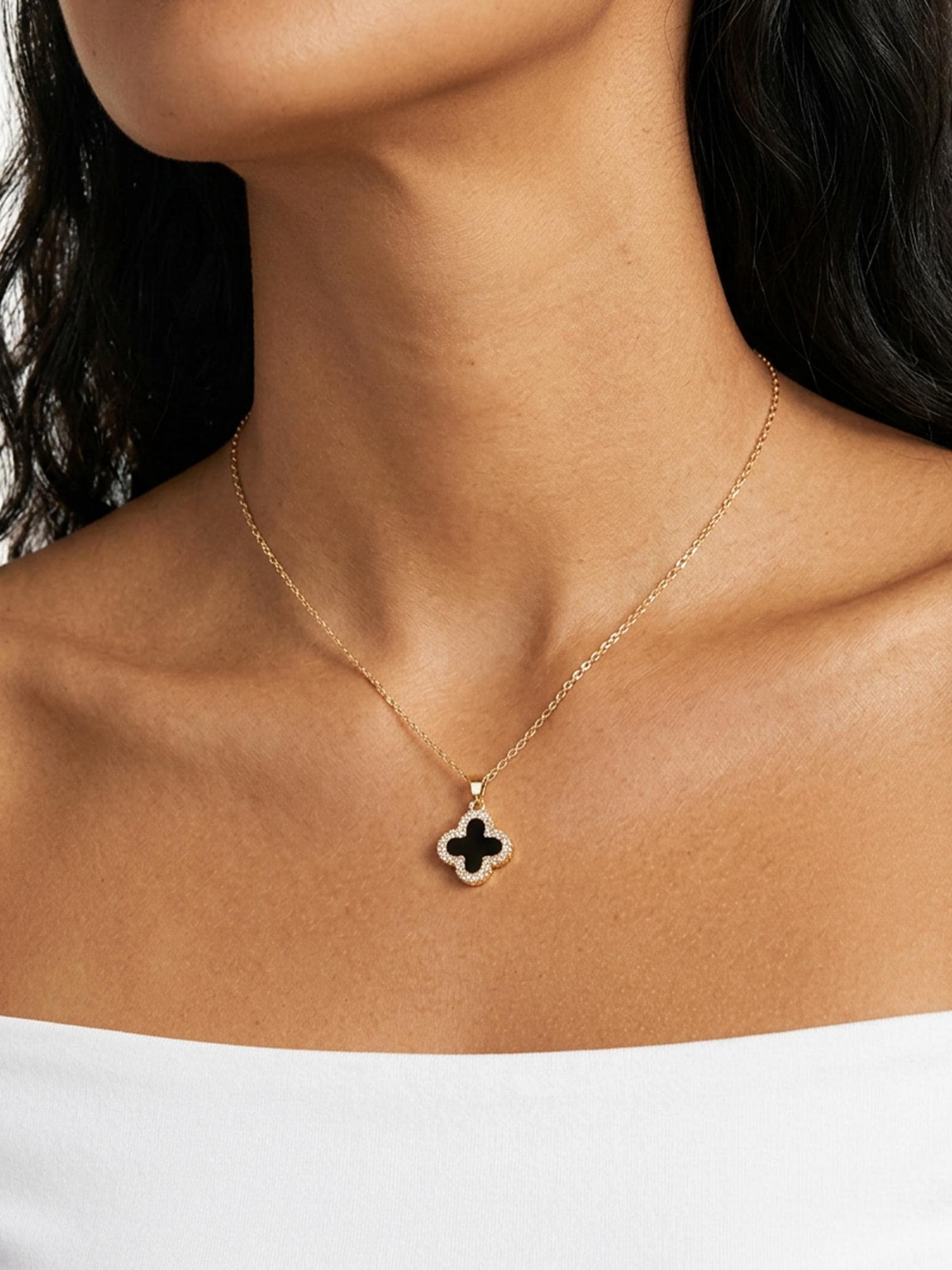 Van cleef necklace gold - Etsy 日本