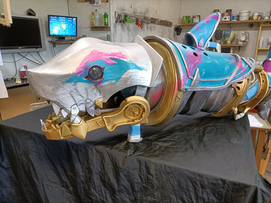 Fishbone Jinx League of Legends ARCANE VERSION Cosplay Etsy.de