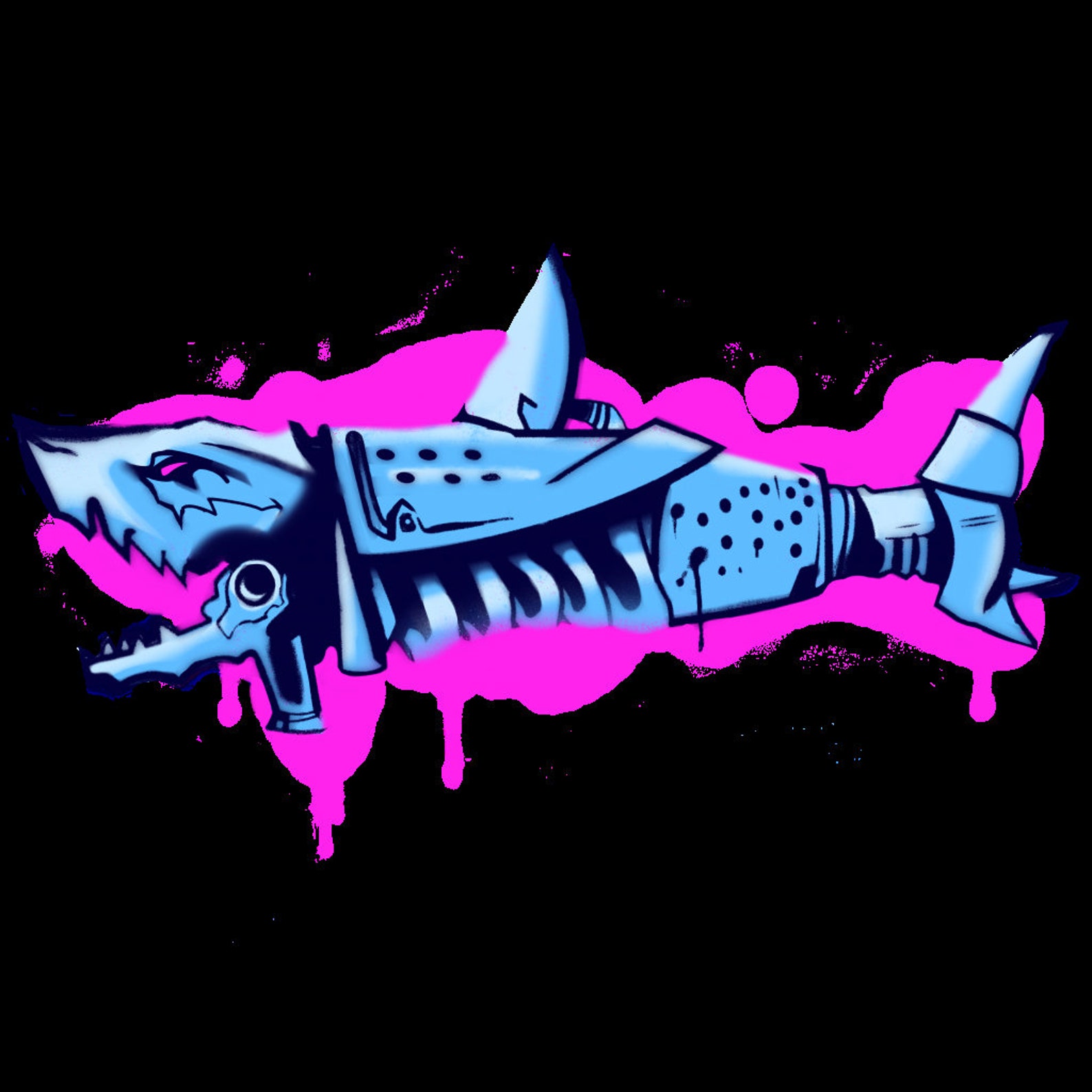 Fishbone Jinx League of Legends ARCANE VERSION Cosplay Metal Etsy