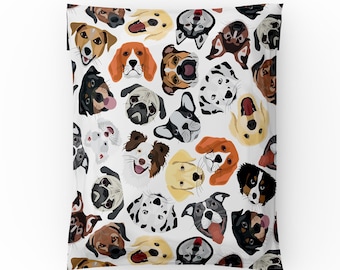 Dog 10" x 13" Poly Mailers - Poly Mailing Bags, Dog Mailer Bags, Shipping Envelopes, Packaging Supplies, Designer Mailers, Shipping Supplies