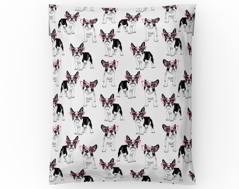 French Bulldog 10" x 13" Poly Mailers -  Packaging Supplies, Poly Mailing Bags, Designer Mailers, Dog Shipping Envelopes, Shipping Supplies