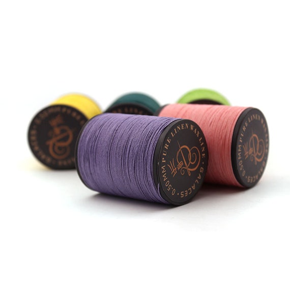 Famous ZJ#5 0.47-0.50mm Linen Waxed Threads For Handmade