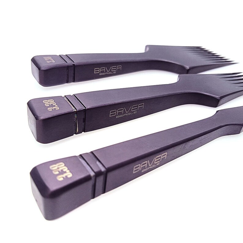 French Style Leather Craft Black Color Pricking Irons Etsy