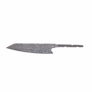Damascus Steel Chef Knife Blank Blade DIY Tool Home Hobby Kitchen Knife Making Material B