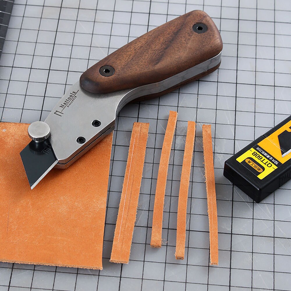 Utility Knife Replaceable&lockable Razor Knife Leather Cutting Craft Tool 