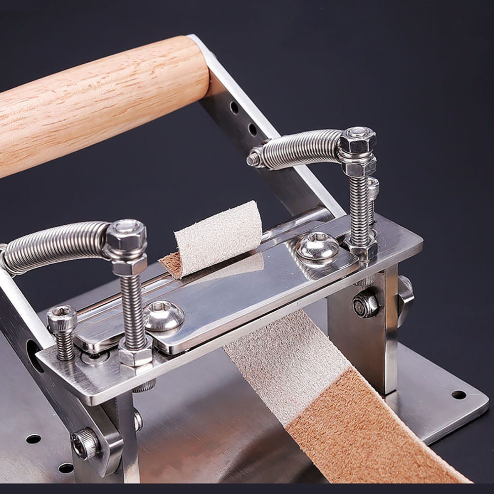 Manual Leather Peeler DIY Leather Strips Belt Thinning Machine