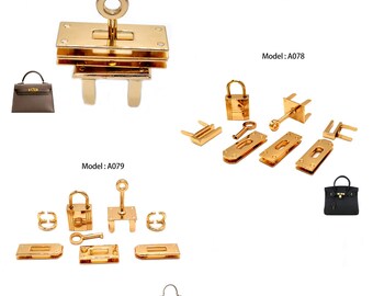 Alloy Clasp Lock Catch Cambridge  Kelly bag Parts Metal hasp Buckle Leather Craft Accessories