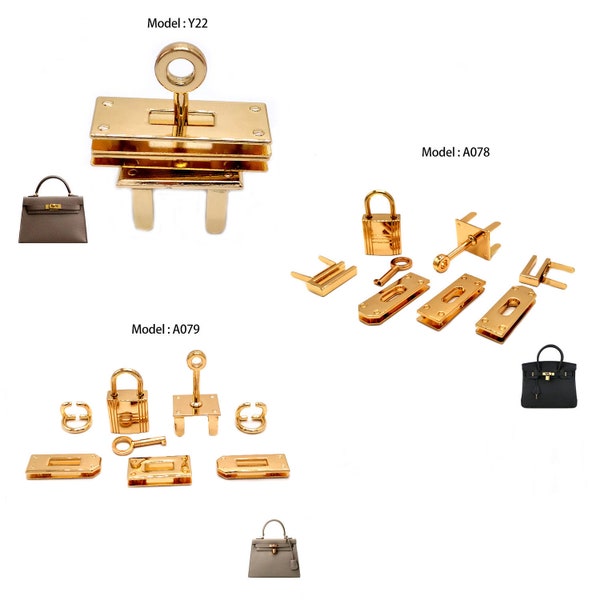 Alloy Clasp Lock Catch Cambridge  Kelly bag Parts Metal hasp Buckle Leather Craft Accessories