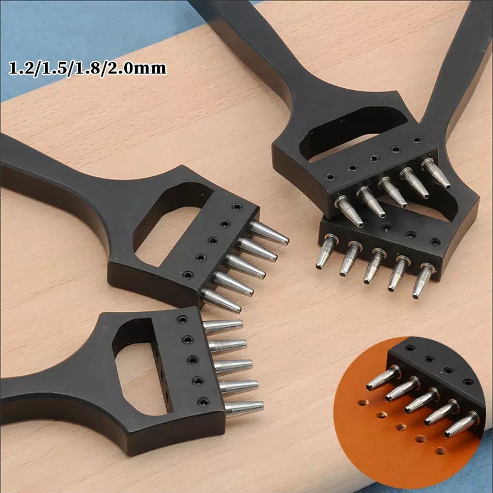 Hollow Leather Hole Punch Tool Set Gaskets Fiber Paper Hole Punch