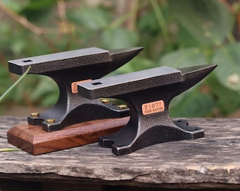Mini Destop Single Horn Anvil Metalwork Craft Stithy Jewelry Forging Anvil Pad Tool