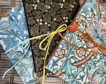 William Morris A6 Puzzle Book Crossword or Sudoku Refillable