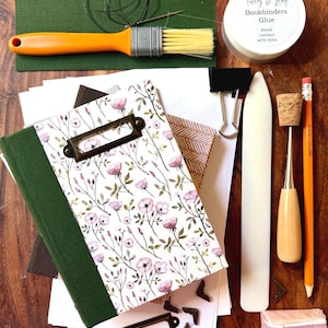 Introduction to Bookbinding Kit - Create Two Handmade A6 Books