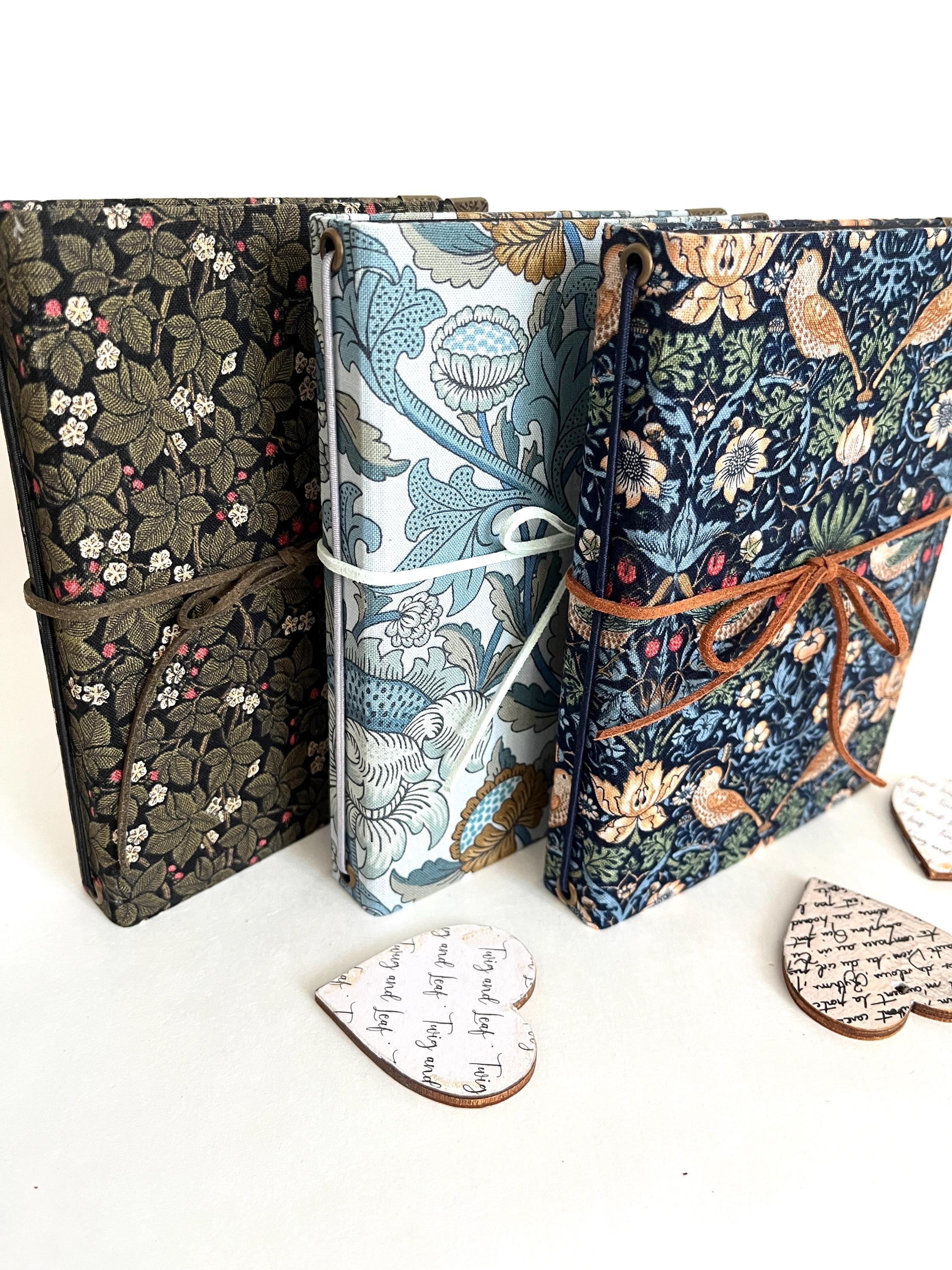 William Morris A6 Puzzle Book Crossword or Sudoku Refillable