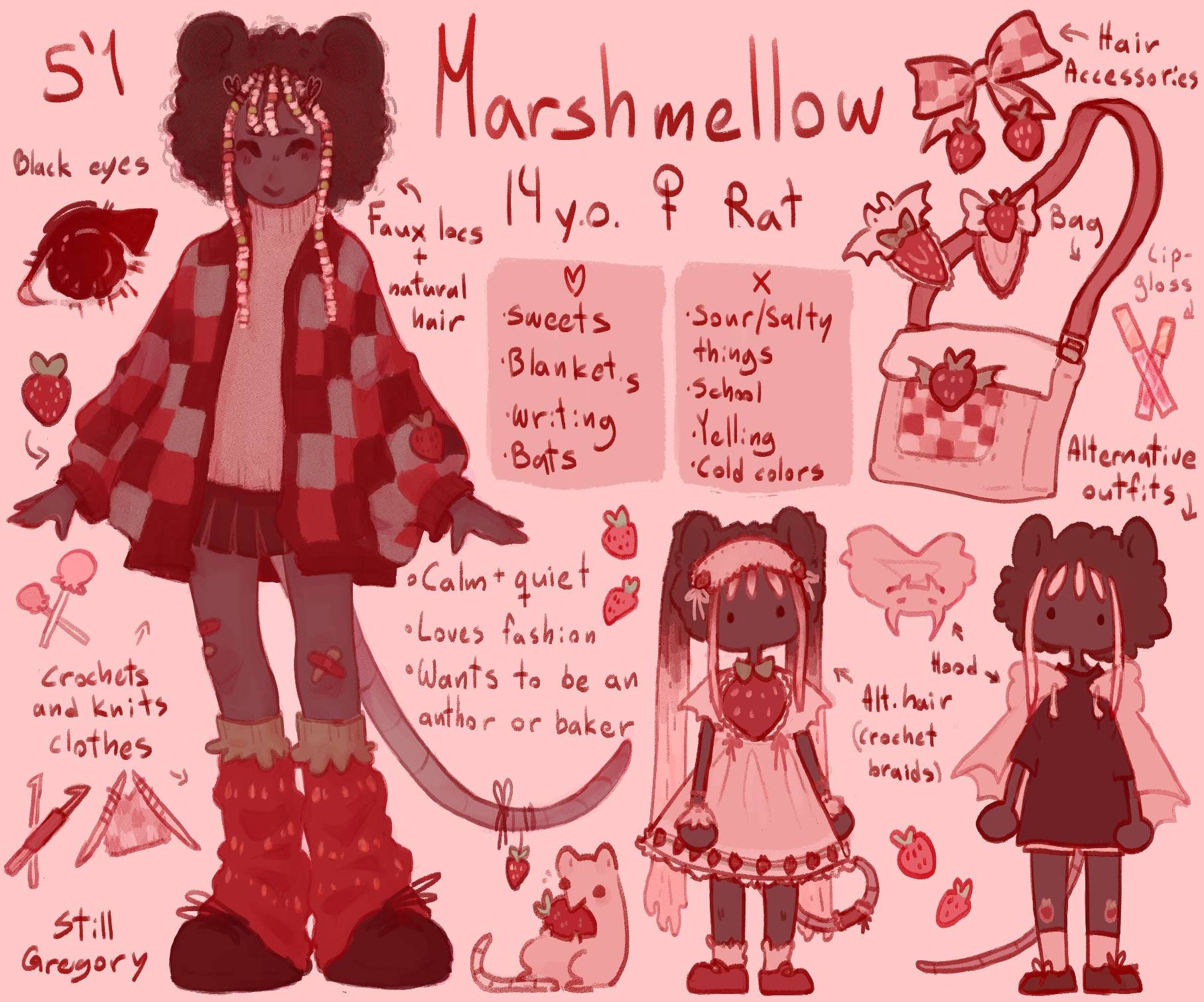 Art and Shiz — The official reference sheets for the main five