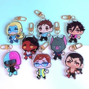 2,5-Zoll-doppelseitiger Dispatch Epoxy Schlüsselanhänger