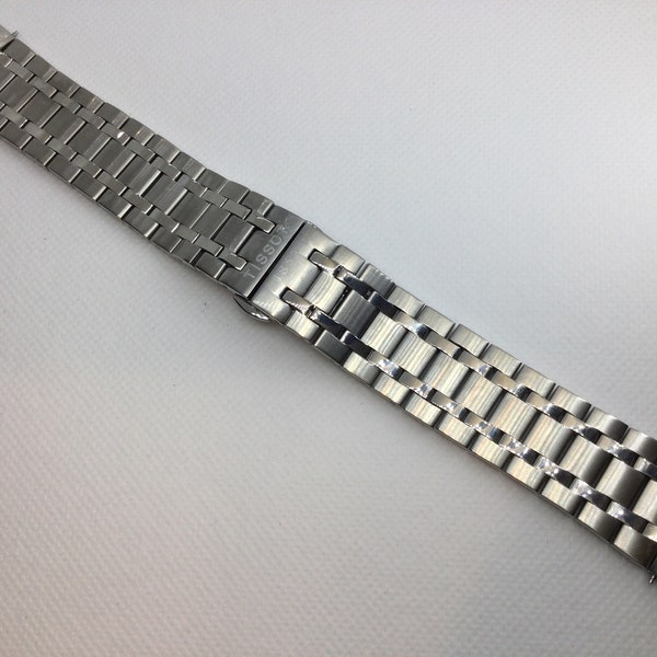 Quality 22mm heavy solid S/S band bracelet for Tissot Chemin De Tourelles T0994271103800