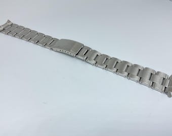 Correa de repuesto Oyster sólida remachada de 19 mm mejorada para Rolex Tudor