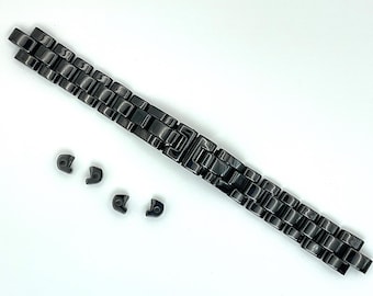 Ceramic Watch Band Strap bracelet Compatible with Chanel J12 Black Watch