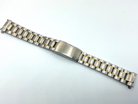 Omega Two-Tone Stainless Steel and Gold Bracelet Clasp OMEGA | Seamaster Aqua Terra Two-Tone 41mm - Black Dial on  main image 4