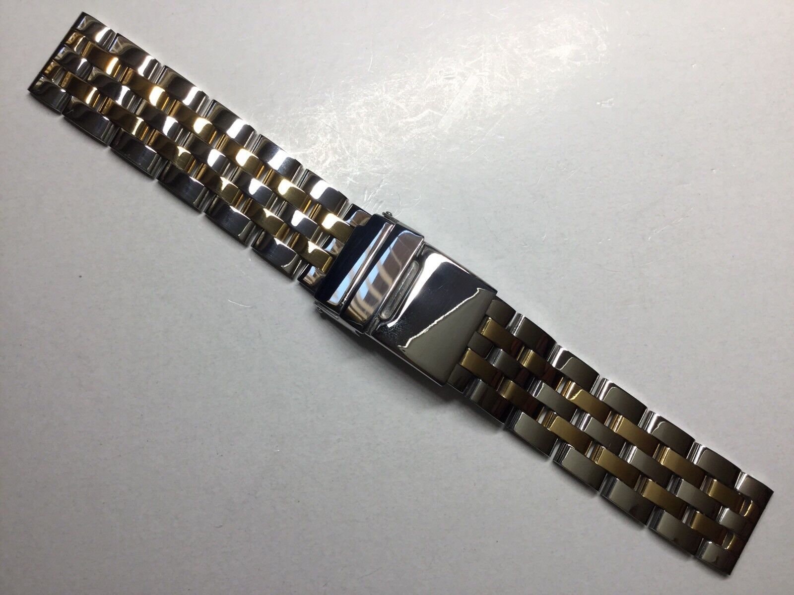 ブライトリング ギャラクティック 36用 18mm ツートンステンレス