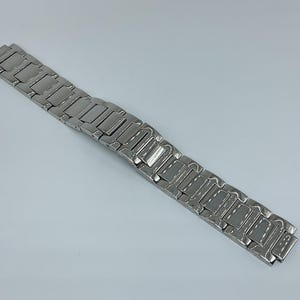 20 mm 316Lソリッドステンレススチールブレスレット、高光沢仕上げ、カルティエ バロンブルーウォッチと互換性あり