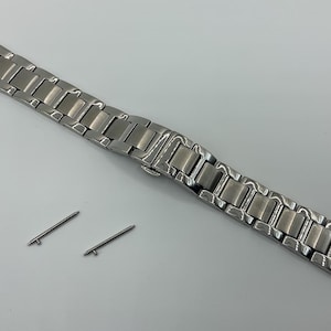 20mm 316L Solid S/Steel Bracelet Compatible with Straight Ended Cartier Ballon Bleu Watch