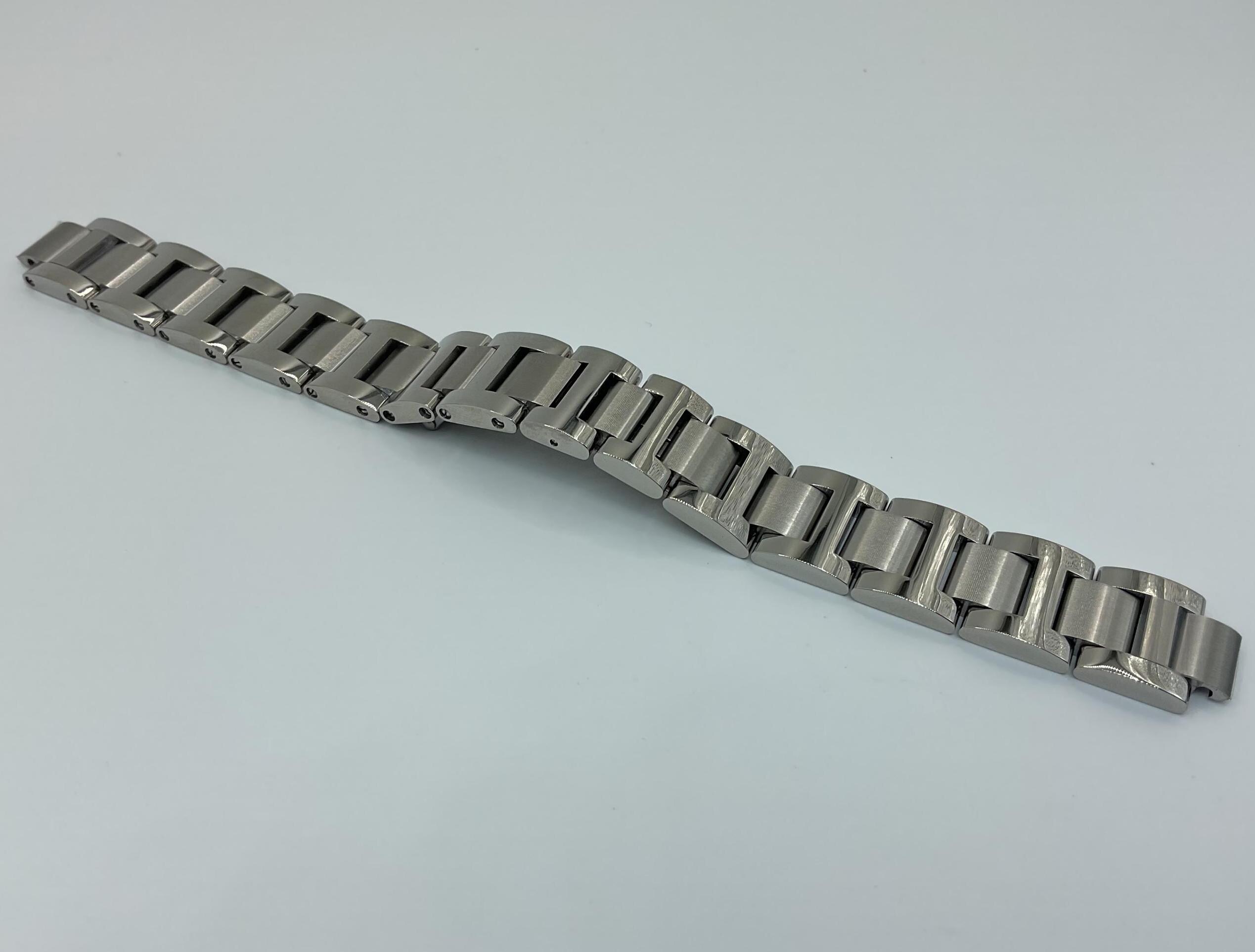 Per Cartier Ballon Bleu Cinturino Per Orologio In Acciaio