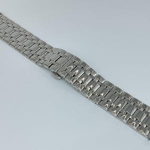22mm Solid S/S Bracelet Compatible for Montblanc Star Classique 39mm 110589 Watch