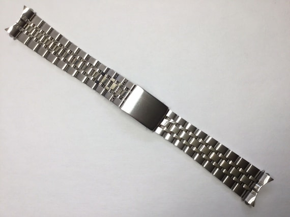 19MM JUBILEE WATCH BAND FOR 34MM ROLEX 1500 1505 1550 AIRKING 14010M GLIDE  LOCK | eBay