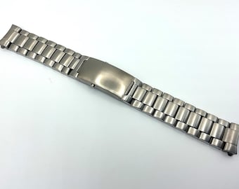 Correa de acero inoxidable de 20 mm para Omega Seamaster Planet Ocean de 42 mm
