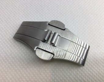 Premium quality heavy 316L S/S replacement deployment butterfly buckle for Panerai band bracelet