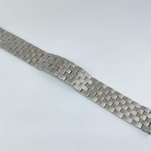 20mm Stainless steel watch band bracelet Compatible With Cartier Santos Medium