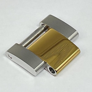 Top Quality Forged Solid 316L S/S Two Tone Oyster Link for Rolex 40mm Submariner 97203 Shiny Bracelet