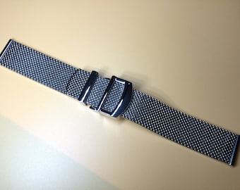 Quality 20mm replacement fine mesh watch bracelet for IWC LePetit Prince Mark Portofino Portugieser