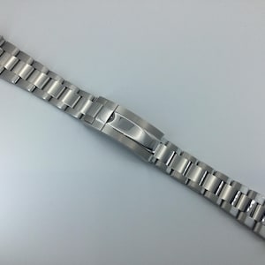 21mm 316L Stainless Steel Oyster Band Bracelet for Rolex Datejust with Comfort link 126334
