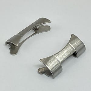 Silver 2 Oyster End Piece Link for 555 455 Rolex Vintage Date 19mm