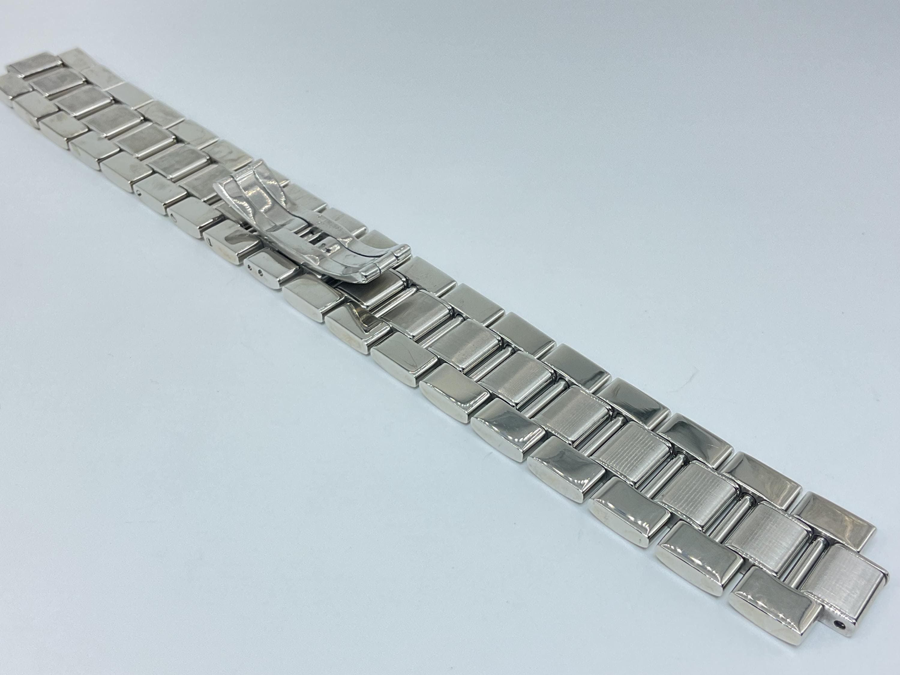20mm Bracelet for Cartier Must-21 Chronoscaph 2424 W10125U2